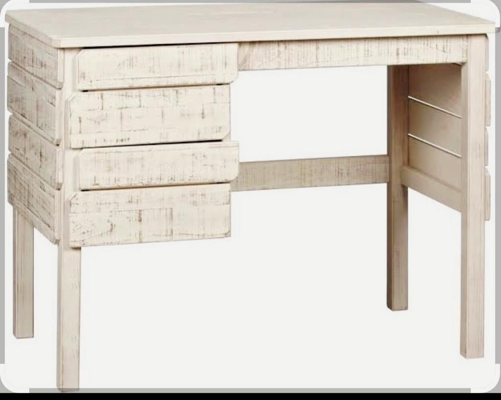 Boomhut bed & bureau, Ophalen, 85 tot 100 cm, Gebruikt, Hoogslaper of Stapelbed