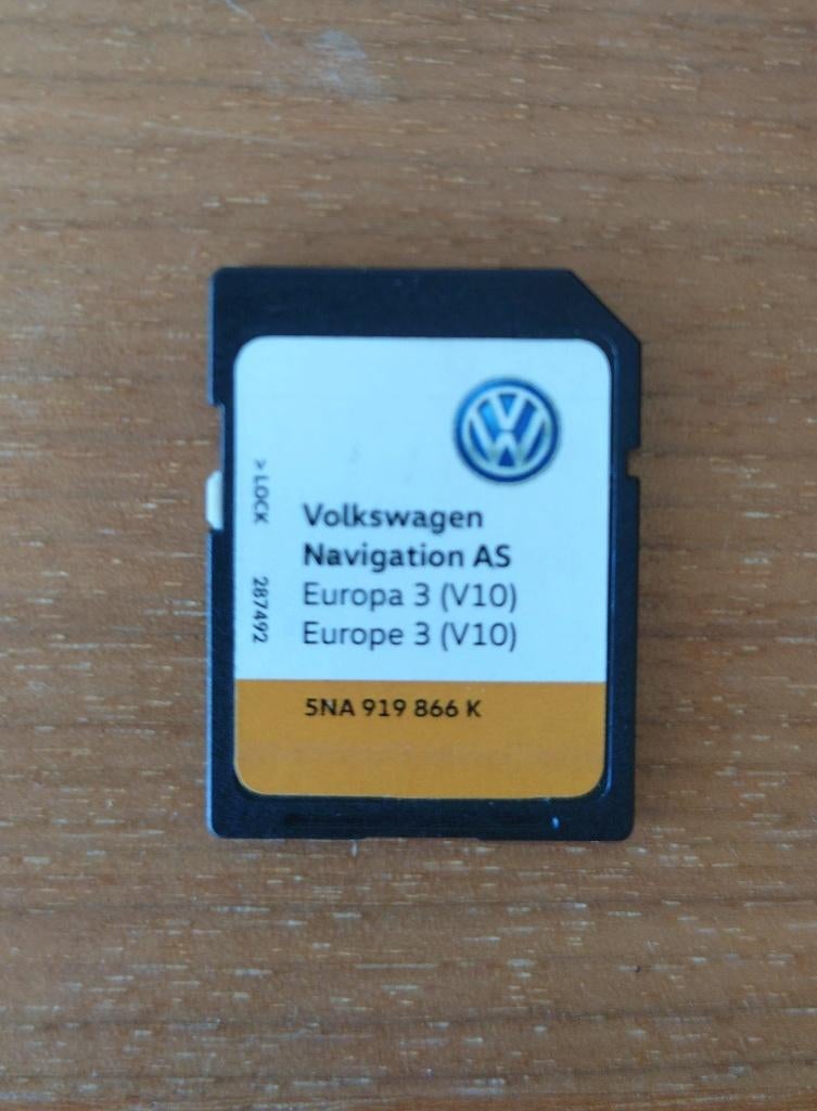 Originele Volkswagen Navigatie SD Kaart 16GB - SNA 919 866 K, Auto diversen, Autonavigatie, Ophalen of Verzenden, Zo goed als nieuw