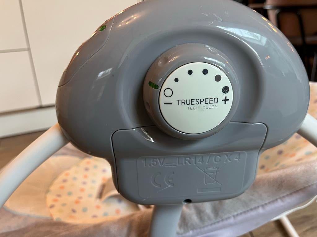 Baby schommelstoel met TrueSpeed Technology, Ophalen, Gebruikt