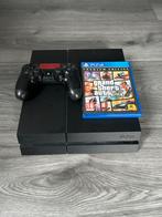 PlayStation 4 met controller en GTA V, Ophalen of Verzenden, Zo goed als nieuw, Met 1 controller, Slim