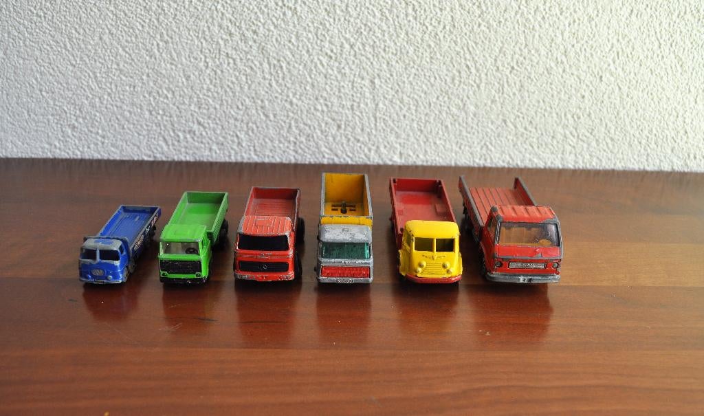 Oude Vrachtwagen Truck Siku ERF PlayArt Budgie Toys Matchbox, Ophalen of Verzenden, Gebruikt, Bus of Vrachtwagen
