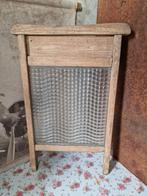 Antiek wasbord glas, Ophalen of Verzenden