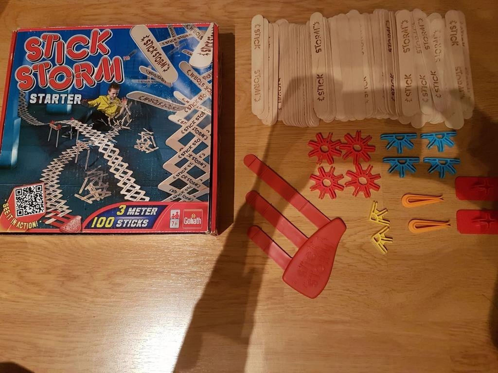 Stick Storm Starter set. 100 sticks & toebehoren., Ophalen of Verzenden, Zo goed als nieuw