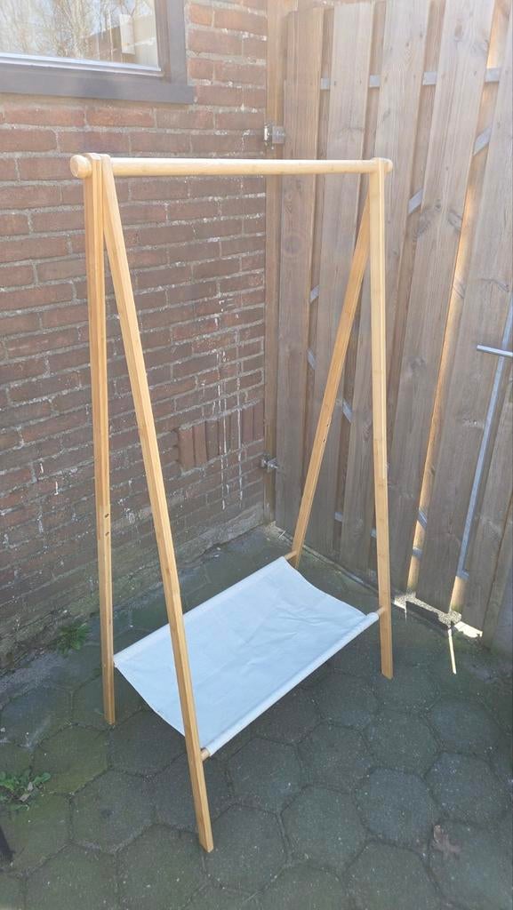 Kledingrek bamboe, Ophalen, Zo goed als nieuw