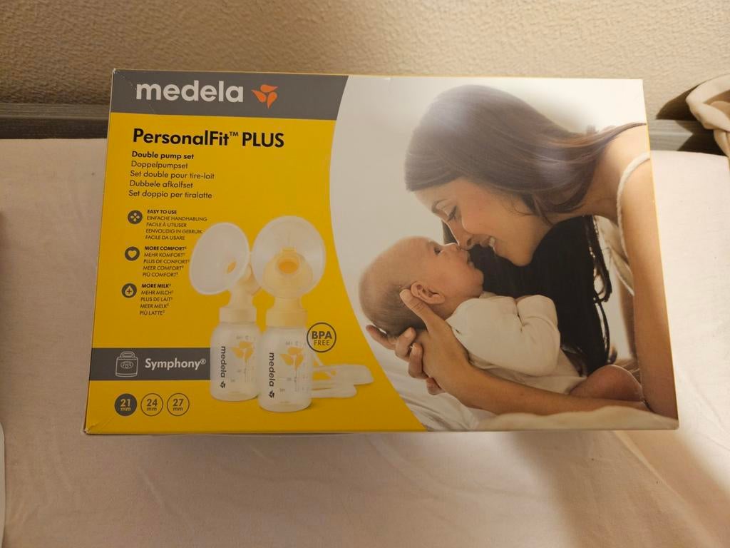 Medela double pump set, Ophalen of Verzenden, Borstkolf