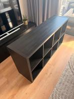 Ikea KALLAX Kast Zwart 4 X 2, Gebruikt, Minder dan 100 cm, 25 tot 50 cm, 50 tot 100 cm