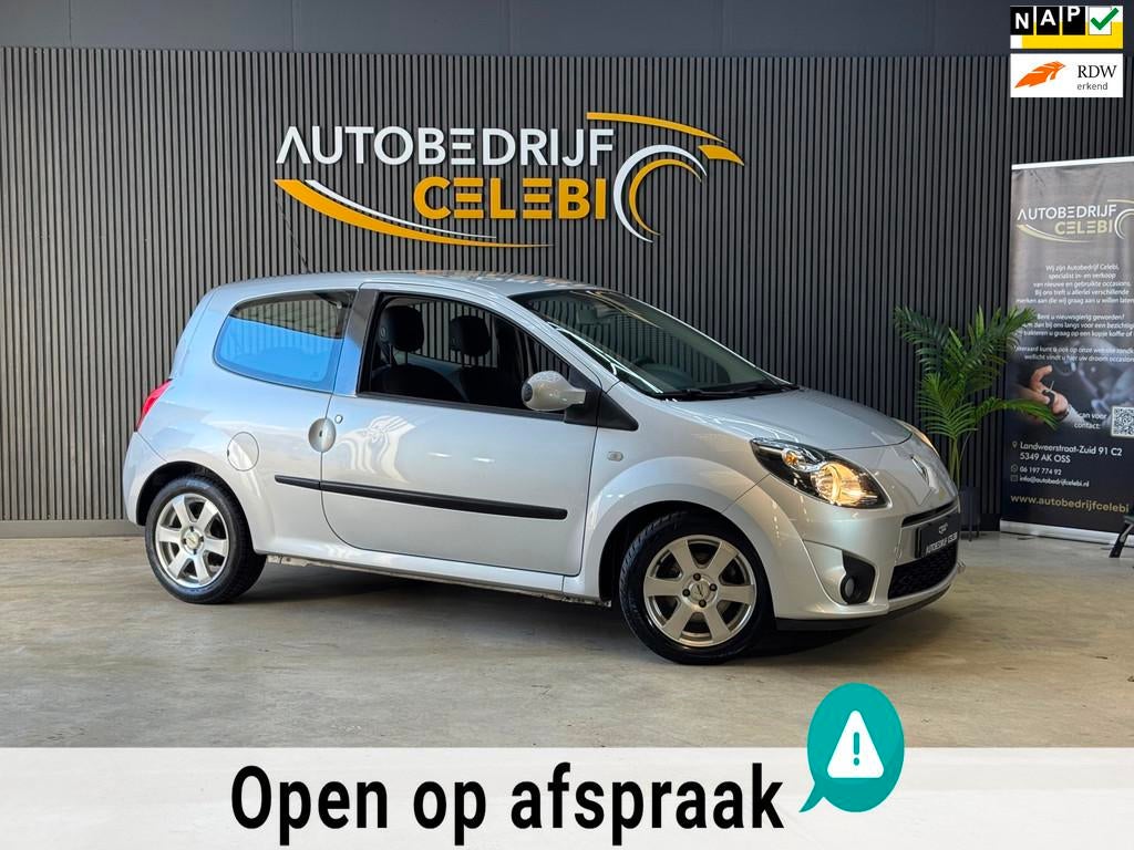 Renault Twingo 1.2-16V Dynamique 2008 GRIJS CLIMA|APK|NAP, Auto's, Renault, Voorwielaandrijving, Gebruikt, 4 cilinders, 4 stoelen