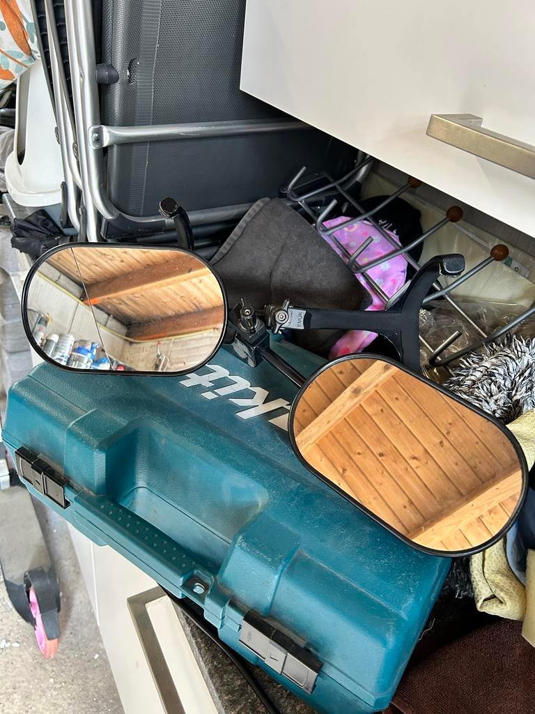 Emuk caravanspiegels voor Passat b7, Ophalen, Gebruikt