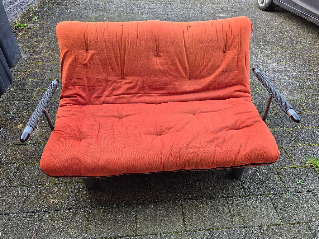 Mooie en degelijke slaapbank of logeerbank, Ophalen, Gebruikt, Overige kleuren, Tweepersoons