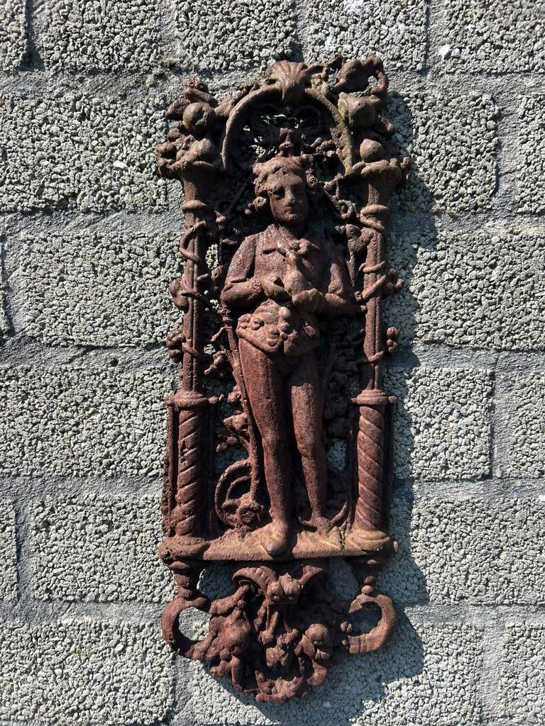 oud ornament gietijzer, Ophalen