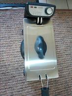 Electrice frituurpan 3 l. met fles frituurolie., Witgoed en Apparatuur, Frituurpannen, 2 tot 3 liter, Ophalen, Zo goed als nieuw