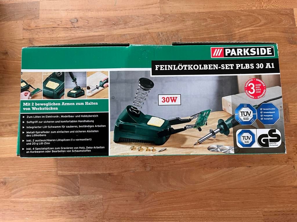 Soldeerapparaat set Parkside nieuw, Ophalen of Verzenden, Nieuw