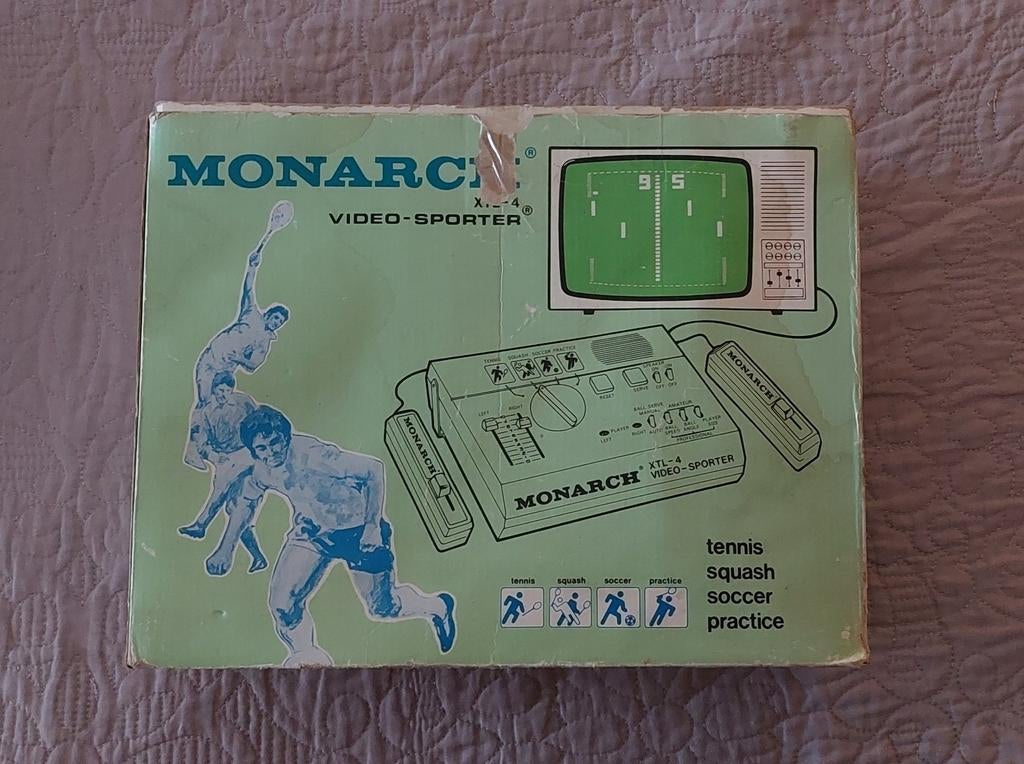 Monarch XTL-4 Video-Sporter Retro Console (Jaren '70), Spelcomputers en Games, Spelcomputers | Overige, Ophalen of Verzenden, Overige merken