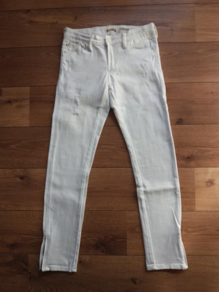 Offwhite jeans, merk Indian, maat 170, Kinderen en Baby's, Kinderkleding | Maat 170, Broek, Meisje, Ophalen of Verzenden, Zo goed als nieuw