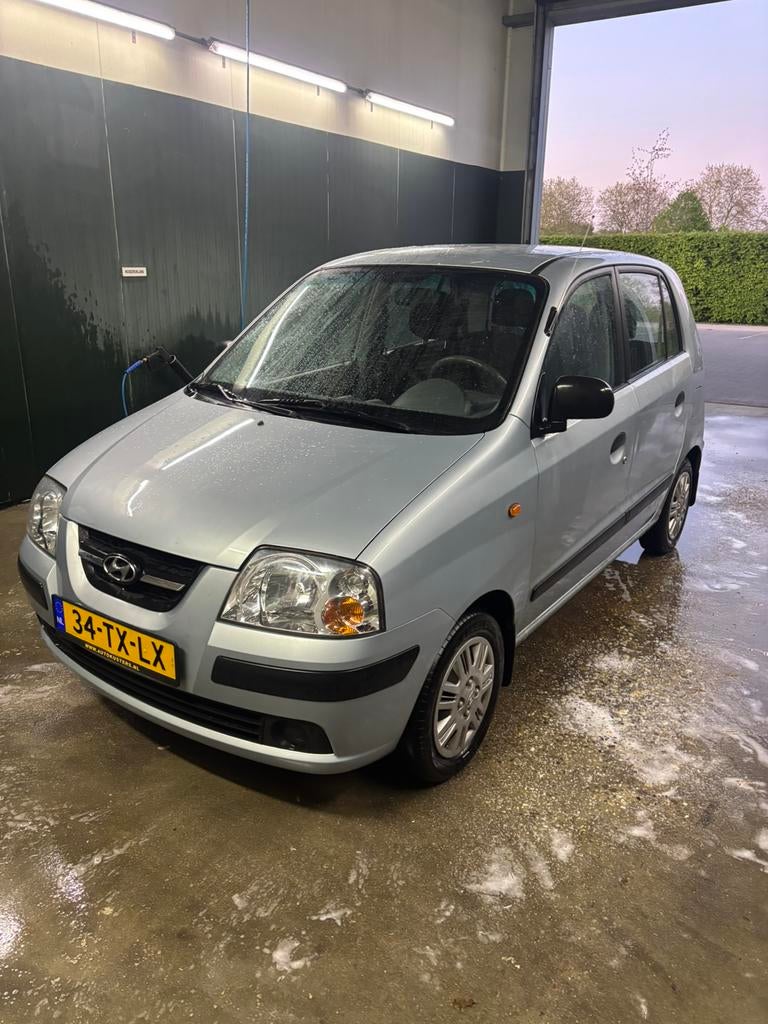 Hyundai Atos 1.1 2007 Blauw, Ophalen of Verzenden