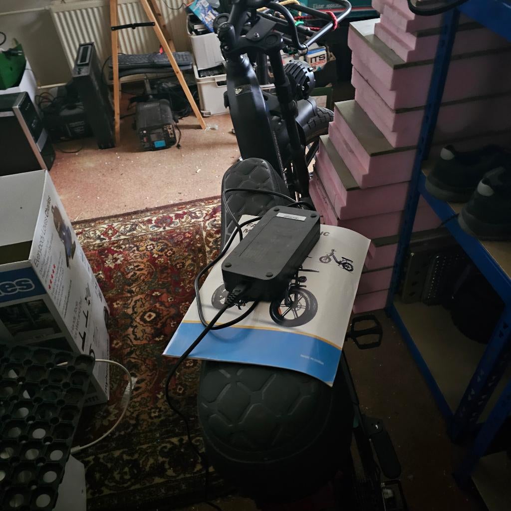 fatbike, Fietsen en Brommers, Elektrische fietsen, Zo goed als nieuw, 59 cm of meer, 30 tot 50 km per accu, Ophalen