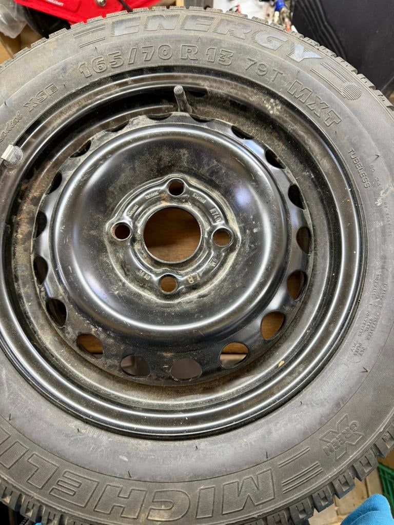 Reserve band michelin 165/70R13 79T MXT, Ophalen