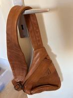 HillBurry Leren Sling Bag - Rugtasje met Schuine Band, Overige merken, Gebruikt, Minder dan 30 cm, Ophalen of Verzenden