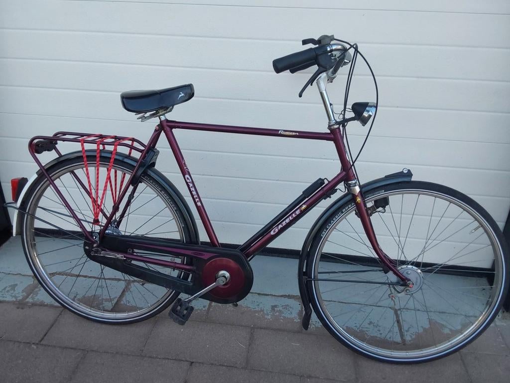 HERENFIETS..GAZELLE PRIMEUR..IN PRIMA STAAT, 53 tot 57 cm, Ophalen, Zo goed als nieuw, Gazelle