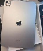 iPad Pro M4 zilver 11” 256GB WiFi + cellular,   zgan!, Computers en Software, Apple iPads, 11 inch, Ophalen of Verzenden, Zo goed als nieuw