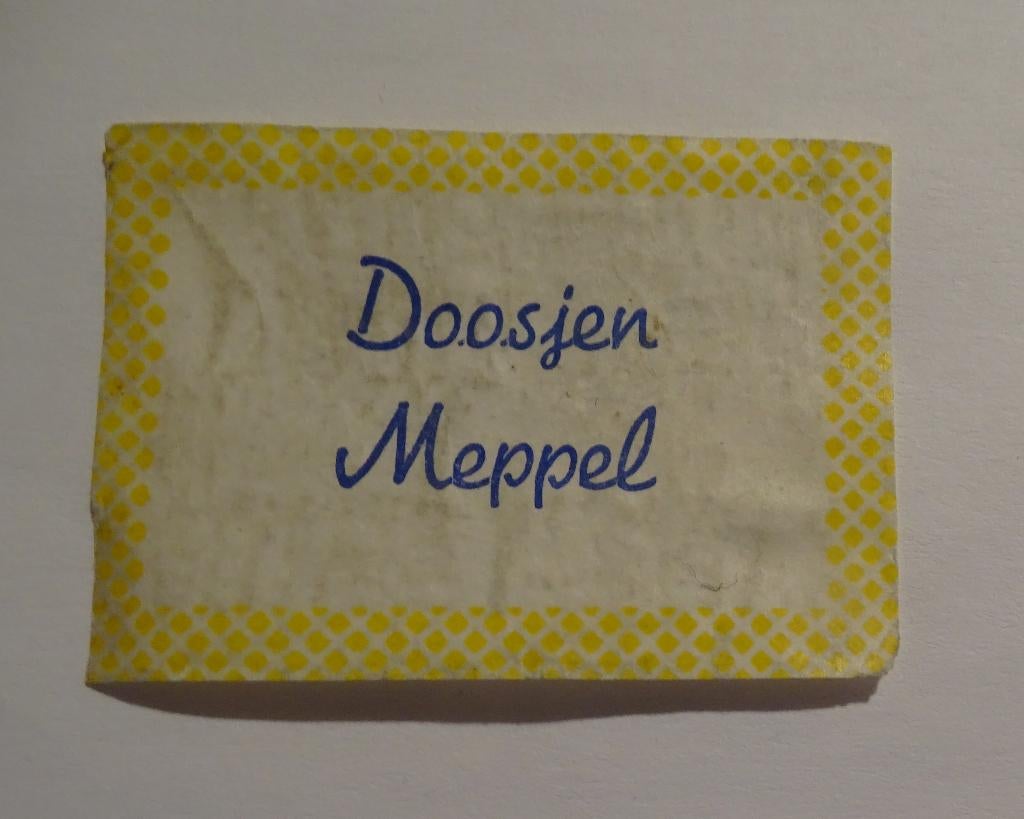 DOOSJEN    MEPPEL     ZIE BESCHRIJVING, Verzenden, Zo goed als nieuw, Luciferdoosjes of -merken