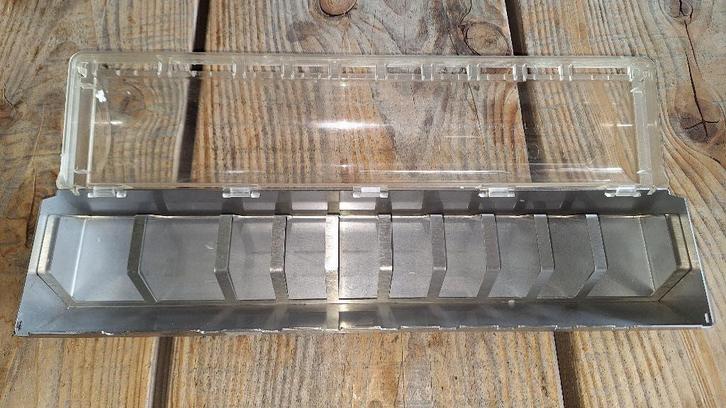 Labellord RVS HACCP sticker Labeldispenser, Verzamelen, Supermarktacties, Overige supermarkten, Ophalen of Verzenden