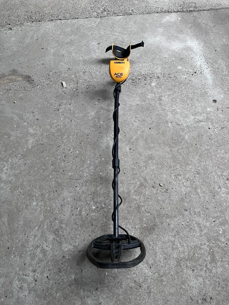 Metaaldetector garrett ace 400i, Hobby en Vrije tijd, Metaaldetectors, Ophalen of Verzenden, Gebruikt, Garrett