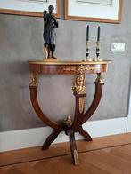 Mahonie console tafel in Empire stijl, Antiek en Kunst, Ophalen