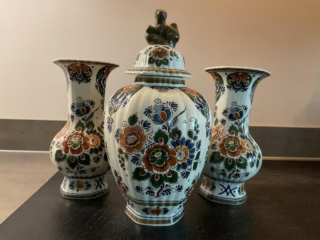 Delft polychroom Holland. kaststel, Antiek en Kunst, Antiek | Vazen, Ophalen