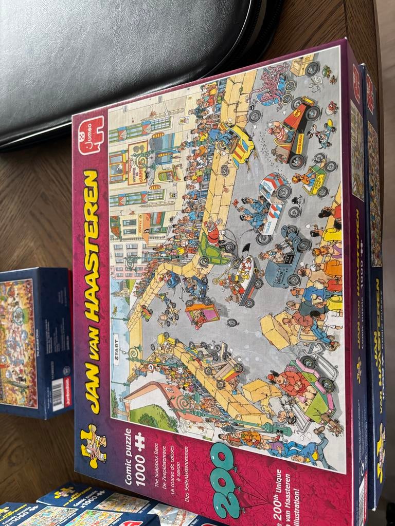 Jan van Haasteren legpuzzels, Ophalen, 500 t/m 1500 stukjes, Gebruikt, Legpuzzel