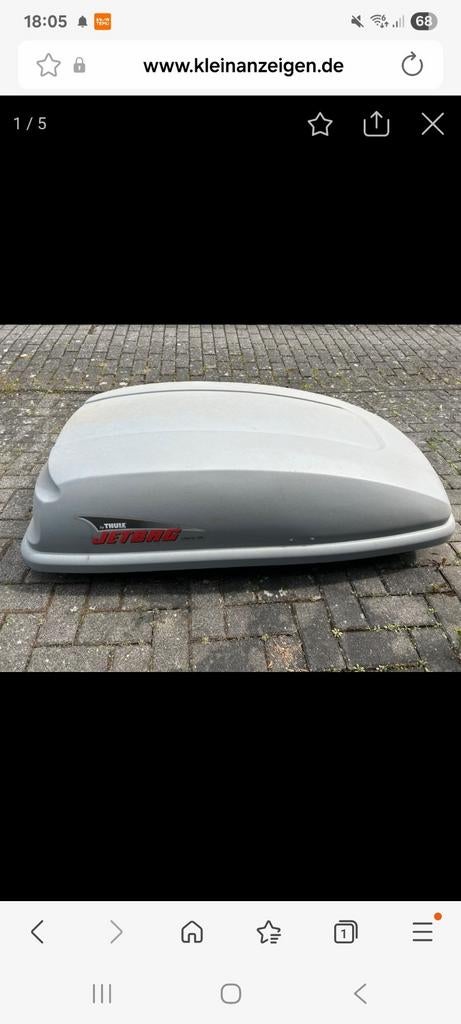 Dakkoffer gratis ophalen, Auto diversen, Dakkoffers, Ophalen of Verzenden