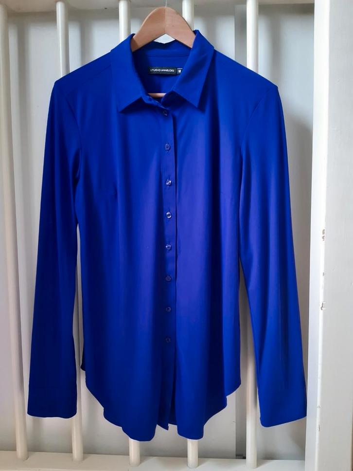 Mooie Studio Anneloes travel blouse, maat M, Kleding | Dames, Blouses en Tunieken, Zo goed als nieuw, Maat 38/40 (M), Blauw, Verzenden