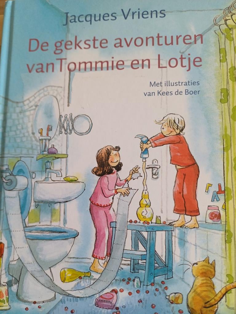 Jaques Vriens. De gekste avonturen van Tommie en Lotje, Boeken, Ophalen of Verzenden, Zo goed als nieuw