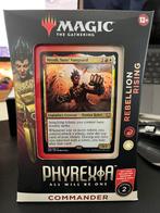 MTG Commander Deck - Rebellion Rising inc. premium sleeves!, Ophalen of Verzenden, Zo goed als nieuw, Speeldeck, Foil