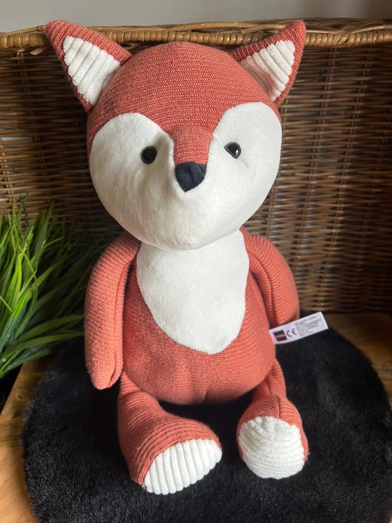Hema knuffel vos vosje knuffeltje knuffels, Ophalen of Verzenden, Nieuw, Overige typen