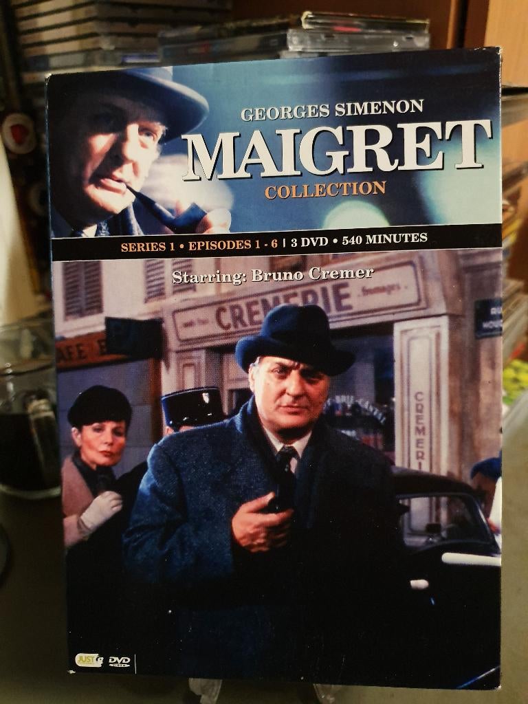 Maigret serie 1 episodes 1-6 3DVD, Cd's en Dvd's, Dvd's | Tv en Series, Ophalen, Zo goed als nieuw