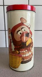 Fabeltjeskrant beschuitblik blik met Stoffel Meneer de Uil, Ophalen of Verzenden, Zo goed als nieuw, Overige