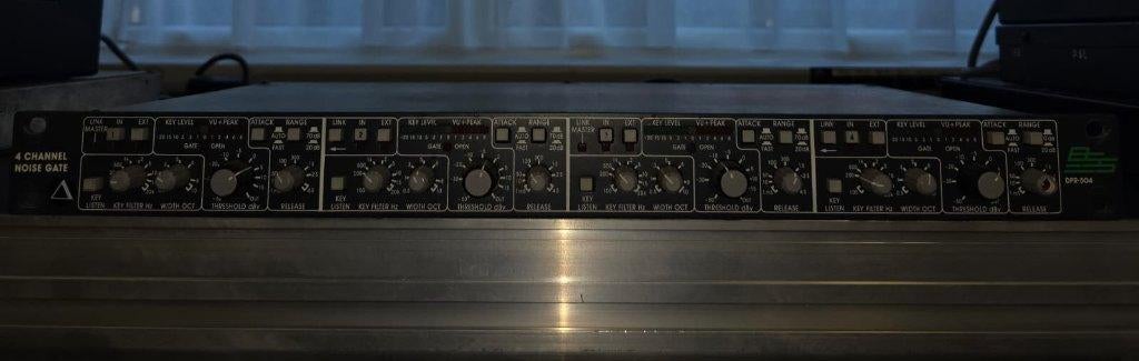 BSS DPR-504 / 4 channel noise gate, Muziek en Instrumenten, Effecten, Gebruikt, Ophalen of Verzenden