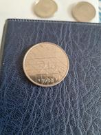 Nederland: een zeer mooie nikkelen 2,5 gulden munt uit 1988., Postzegels en Munten, Munten | Nederland, Verzenden, Koningin Beatrix