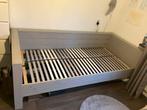 Kinderbed hout incl. lattenbodem, Ophalen, 90 cm, Eenpersoons, Beige