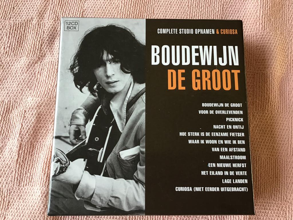 Boudewijn de Groot complete studio opnamen & Curiosa/12CDBOX, Ophalen of Verzenden, Zo goed als nieuw