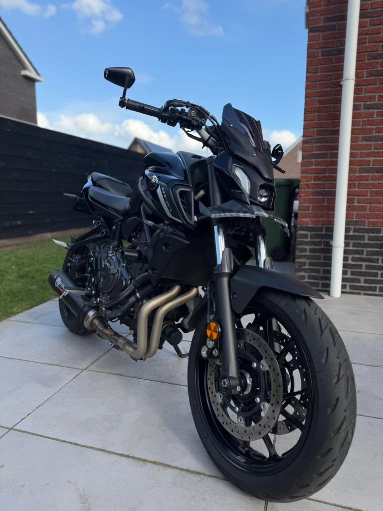 Yamaha MT-07 | 2023 | MIVV | Veel extra’s | Garantie, Particulier, Minimaal motorrijbewijs A2, Sportuitlaat, Naked bike