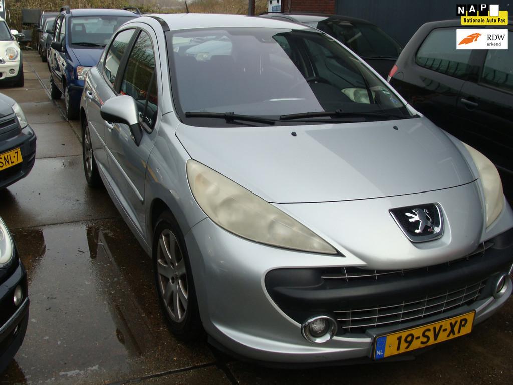 Peugeot 207 1.6-16V XS Pack 5 drs airco elek pak nap apk, Auto's, Voorwielaandrijving, Gebruikt, Handgeschakeld, 600 kg