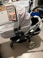 Icandy peach dubbel kinderwagen / buggy voor tweeling, Zo goed als nieuw, Combiwagen, Met reiswieg, Ophalen