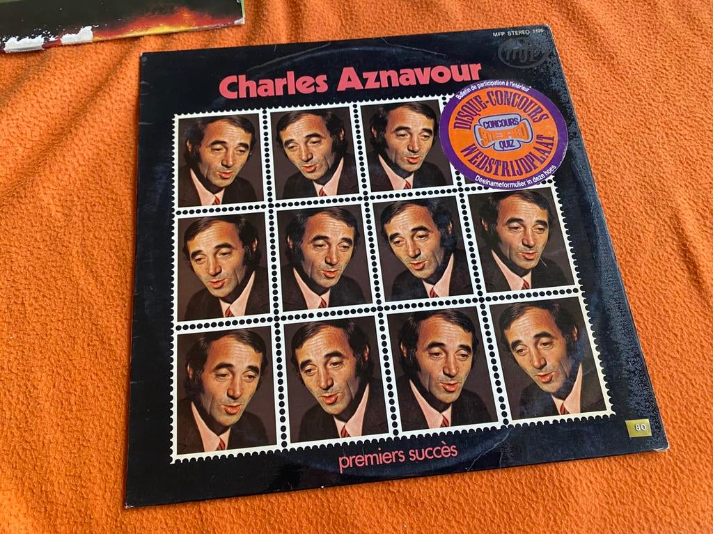 Charles Aznavour, Cd's en Dvd's, Ophalen of Verzenden, Zo goed als nieuw, 12 inch