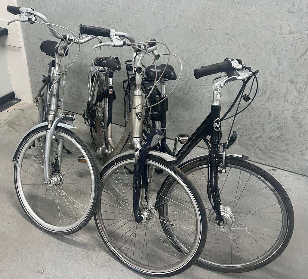 Verschillende elektrische fietsen (opknappers/onderdelen), Fietsen en Brommers, Elektrische fietsen, Ophalen, Gebruikt, Overige merken