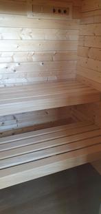 Zo goed als nieuwe sauna .massief hout, Ophalen, Zo goed als nieuw, Complete sauna