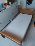 Peuterbed 70/140 Woodies Noble, Ophalen, Eenpersoons, Hout, 140 cm