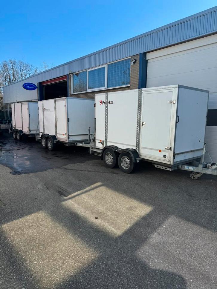 WEIJER W2 3500kg gesloten aanhanger 305x150x180, Auto diversen, Aanhangers en Bagagewagens, Gebruikt, Ophalen