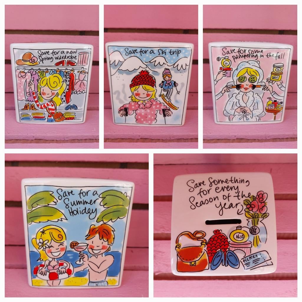 Blond Amsterdam spaarpot, Ophalen of Verzenden, Zo goed als nieuw, Steen, Aardewerk of Keramiek, Overige thema's